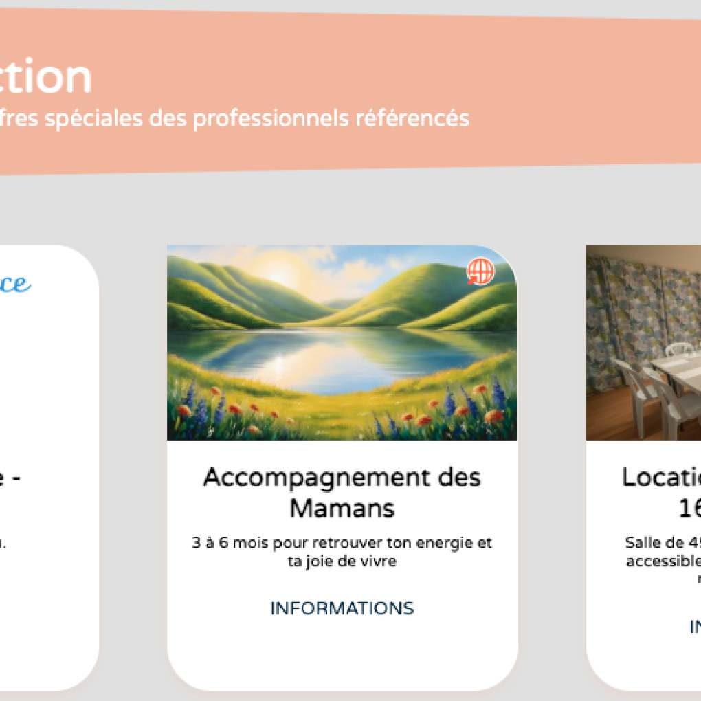 Découvrir les bons plans